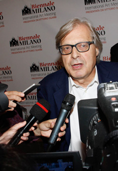 Sgarbi a Biennale Milano