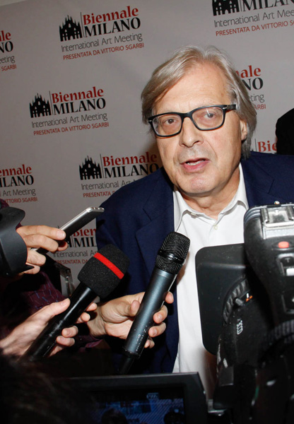 Sgarbi a Biennale Milano