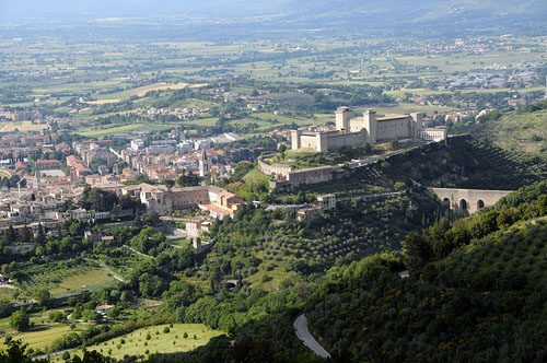 panorama spoleto